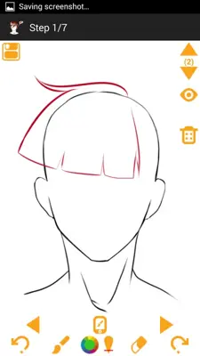 Draw Hair android App screenshot 11