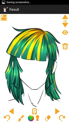 Draw Hair android App screenshot 8